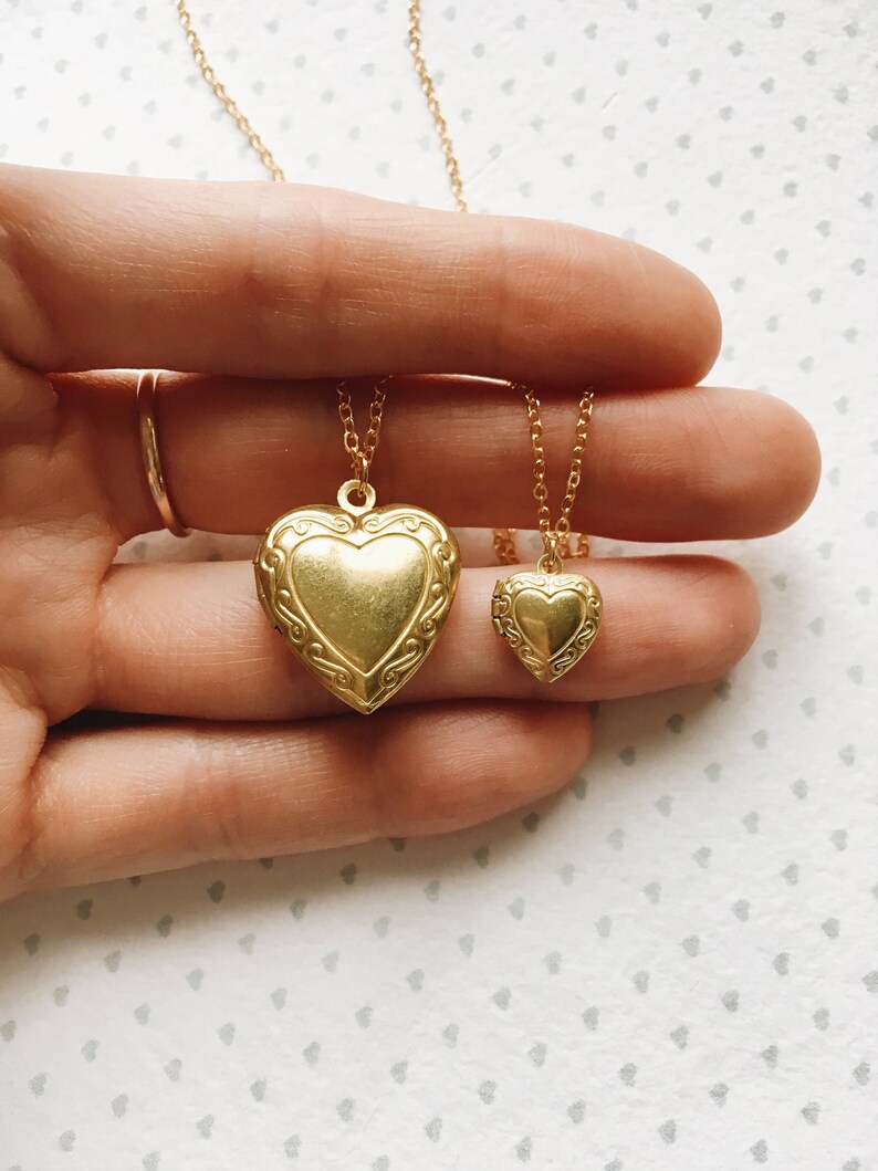 mother daughter picture lockets