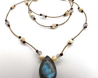 Labradorita flotante