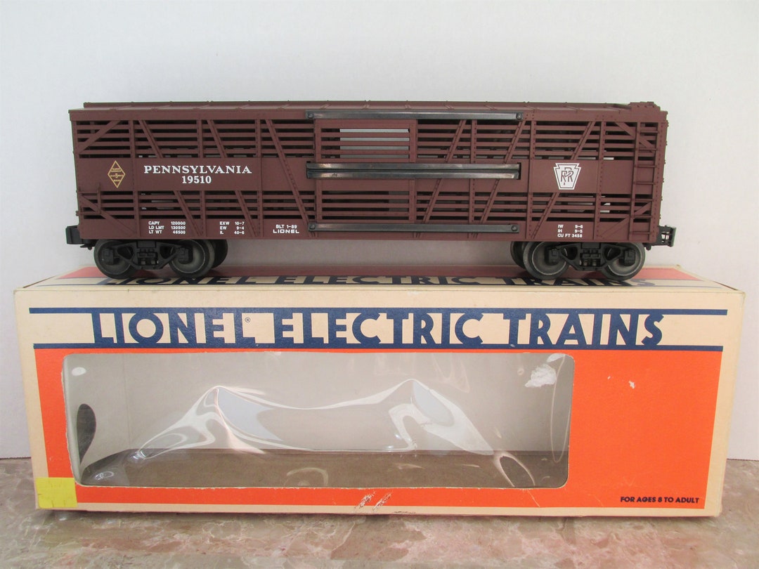 Lionel Pennsylvania Railroad Stock Car Lionel Rolling Stock No. 19510