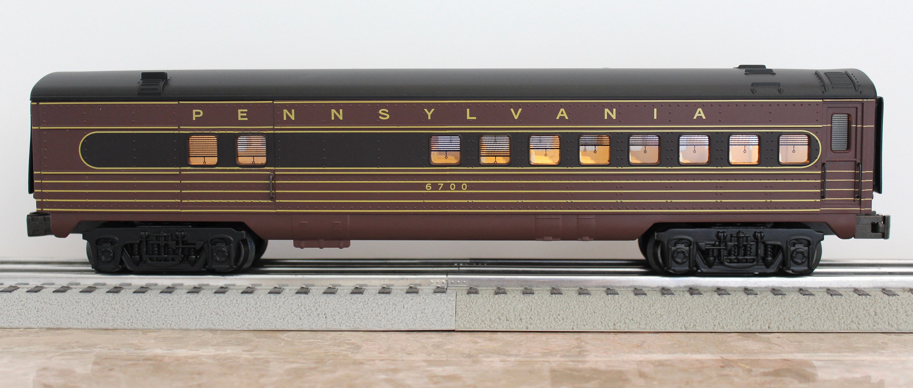 Set of Four Kline Pennsylvania Passenger Cars Kline Rolling Stock