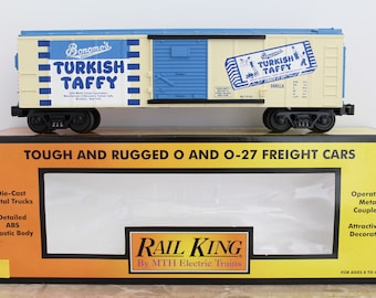 MTH Bonomo Taffy Vanilla Boxcar - MTH Rolling Stock - No. 30-74096 - 2002 MTH Boxcar - O/O-27 Scale