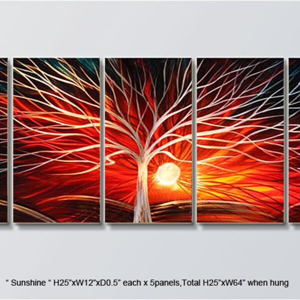 Outdoor Wall Art Modern - Etsy