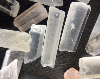 Empath Crystal, Broken Quartz Crystal w/ no point, Lemurian seed crystal, Natural Unpolished Rough Raw Quartz, busted point empathic crystal