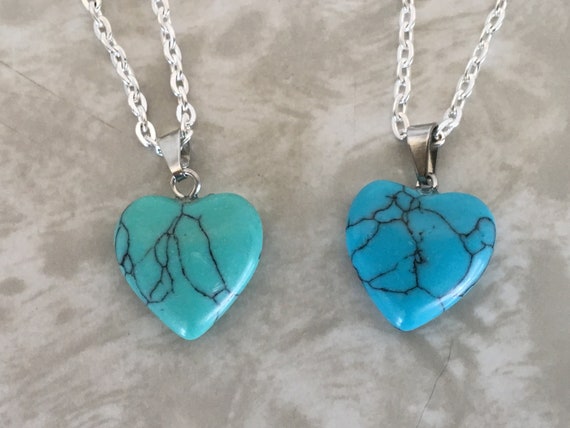 Howlite Puffy Hearts Howlite Puffy Hearts