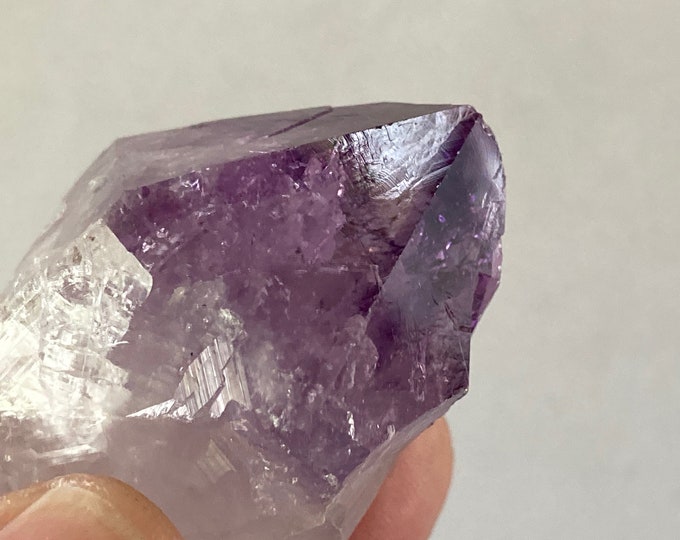 Amethyst Crystal, Large Amethyst Single Terminated Crystal, Natural Amethyst crystal, Deep Purple Gemstone, February birthstone