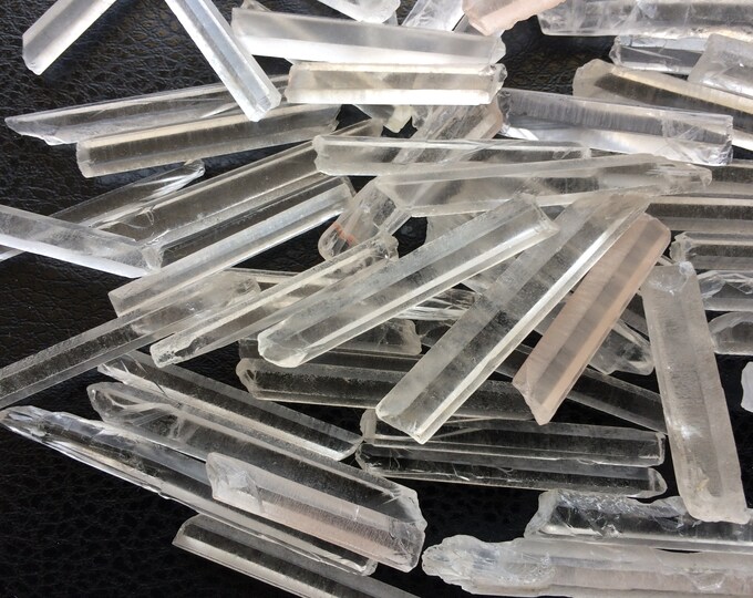 Empath Crystal, Clear Quartz Crystal w/ no point, broken busted Laser wand crystal, Natural Unpolished Rough Raw Quartz, empathic crystal