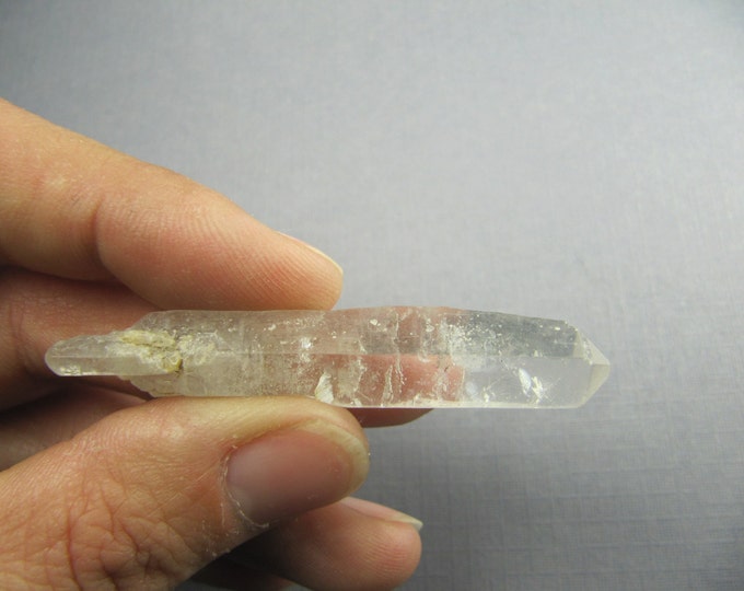 Clear Quartz Crystal Double Terminated Crystal, Wand Crystal, Double Points, New Age, Reiki Healing, Chakra Meditation, Energy Work