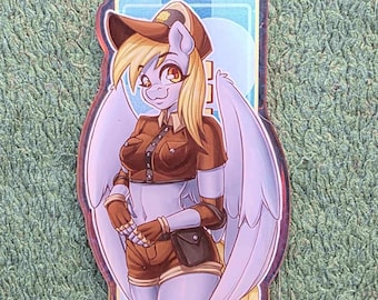 Derpy | ~3" Acrylic Keychain | MLP | Furry