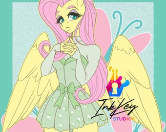 Fluttershy | Art Print | 8.5x5.5" | MLP