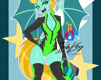 Lighting Dust | Art Print | 8.5x5.5" | MLP