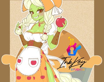 Young Granny Smith | Art Print | 8.5x5.5" | MLP