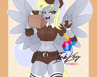 Derpy | Art Print | 8.5x5.5" | MLP