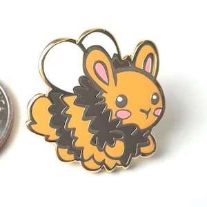 Bumble Bladerdeeg | Emaille pin