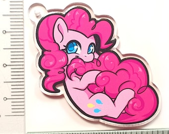 2" Pinkie Pie | MLP | Acrylic Charm