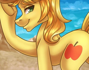 Braeburn | MLP | 17 x 11 Print