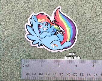 3" Sticker | Rainbow Dash | Sticker | MLP