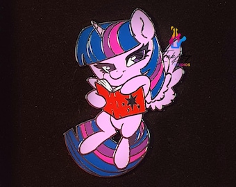 Twilight Sparkle Book | ~2" Enamel Pin | MLP