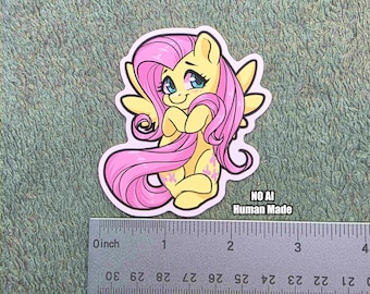 3" Sticker | Fluttershy | Sticker | MLP