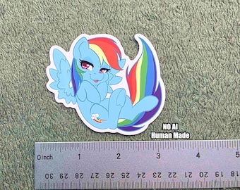 3" Sticker | Rainbow Dash | Sticker | MLP