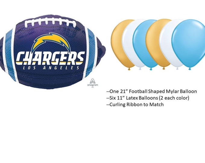 Los Angeles Chargers Balloons