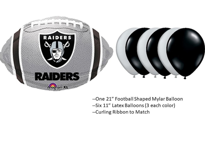 Las Vegas Raiders Balloons