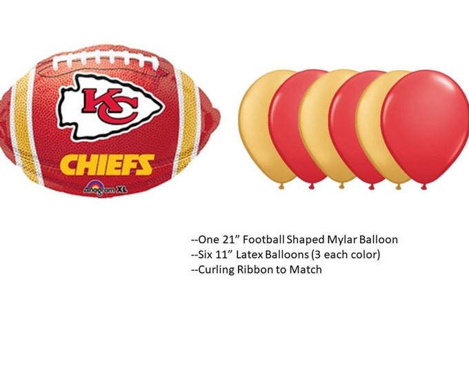 Kansas City Chiefs Balloons