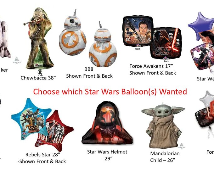 Star Wars Balloons
