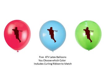 Lacrosse Balloon, Lacrosse Player Balloon