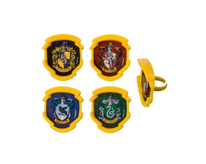 Harry Potter Hogwarts Houses Rings