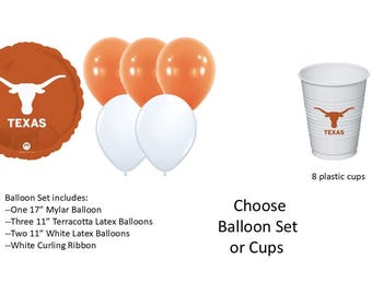 University of Texas Balloons, Texas Cups