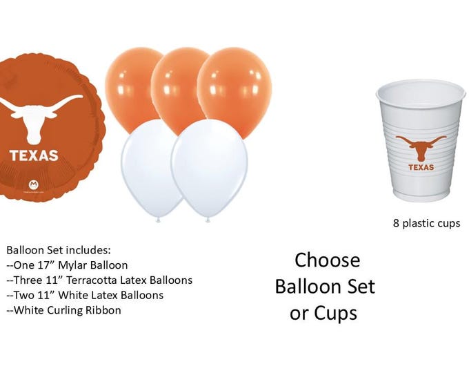 University of Texas Balloons, Texas Cups