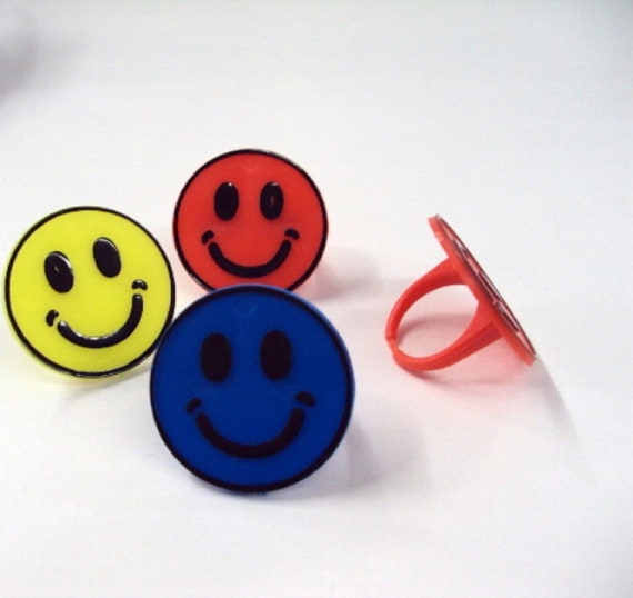 Smiley Face Rings - Main Image