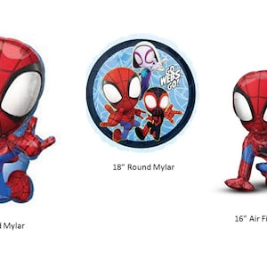 Spidey Amazing Friends Balloons, Spidey Friends balloons, Spidy Friends Balloons