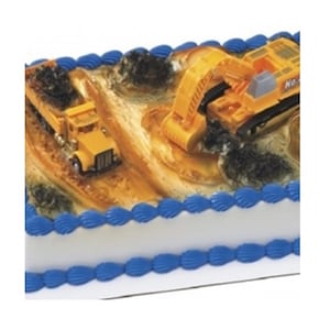 Construction Truck Cake Decorating Kit, Construction Truck Topper