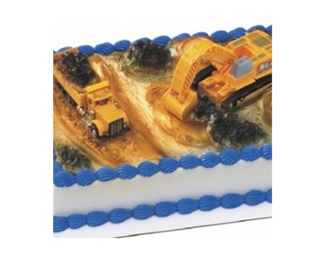 Construction Truck Cake Decorating Kit, Construction Truck Topper