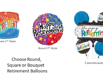 Retirement Balloons