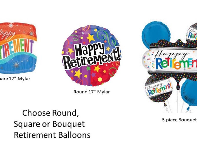 Retirement Balloons