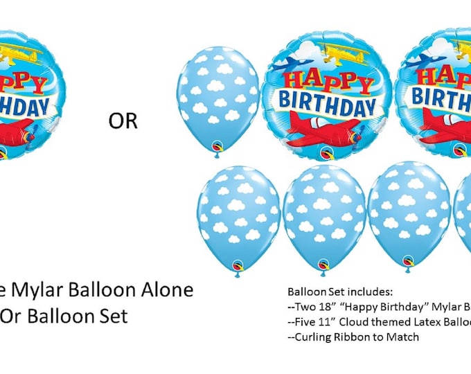Airplane Balloons