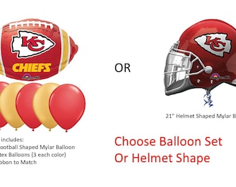 Kansas City Chiefs Balloons