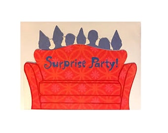 Surprise Party Invitations