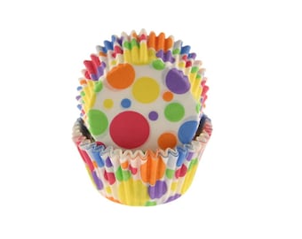 Polka Dot Baking Cups, Polka Dot Cupcake Papers