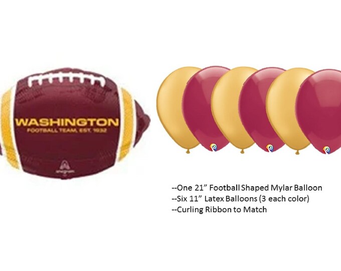 Washington Commanders Balloons