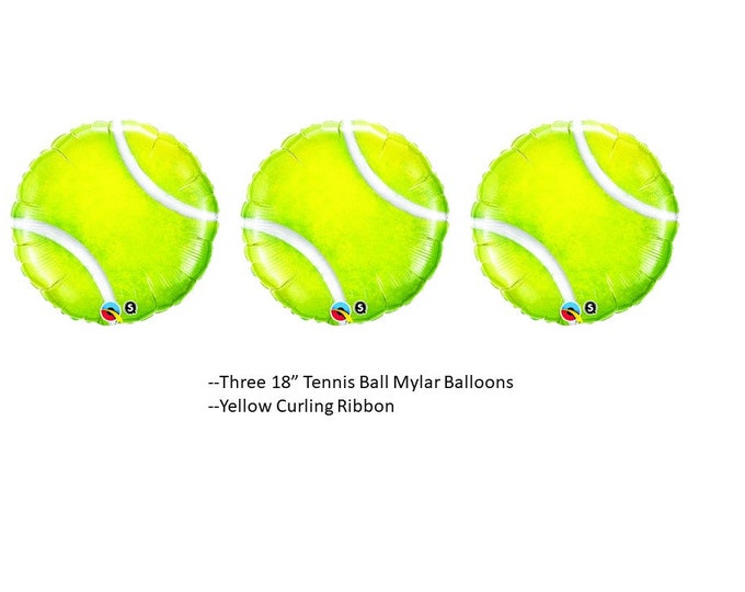 Tennis Ball Balloons