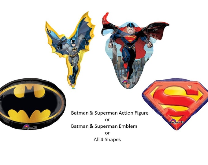 Batman vs Superman Balloon Set