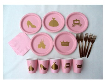 Princess Tableware Set for 5 People - without cups
