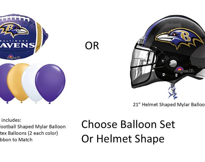 Baltimore Ravens Balloons