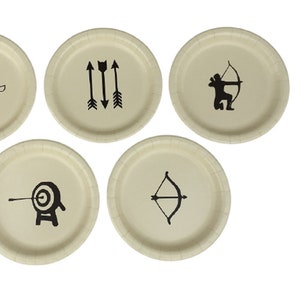 Arrow paper plates discount