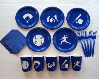 Baseball Tableware Set for 5 People