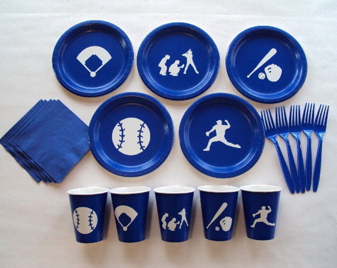 Baseball Tableware Set for 5 People