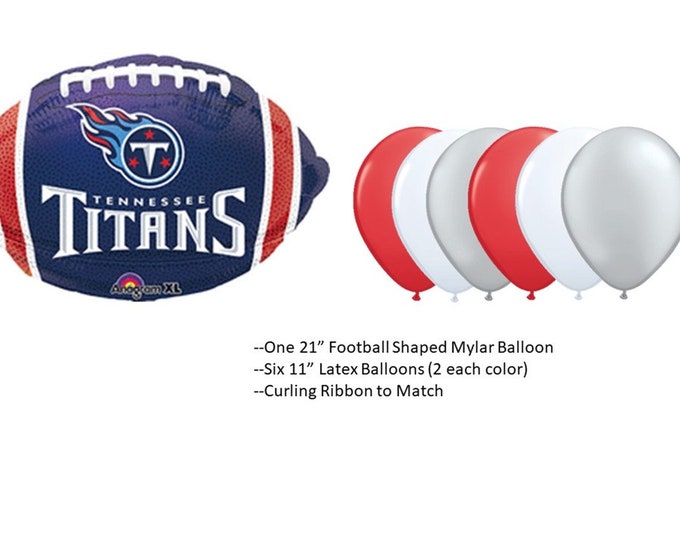 Tennessee Titans Balloons